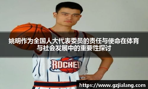 姚明作为全国人大代表委员的责任与使命在体育与社会发展中的重要性探讨